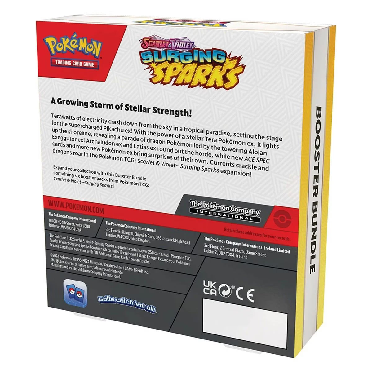 Pokémon TCG: Scarlet & Violet - Surging Sparks Booster Bundle