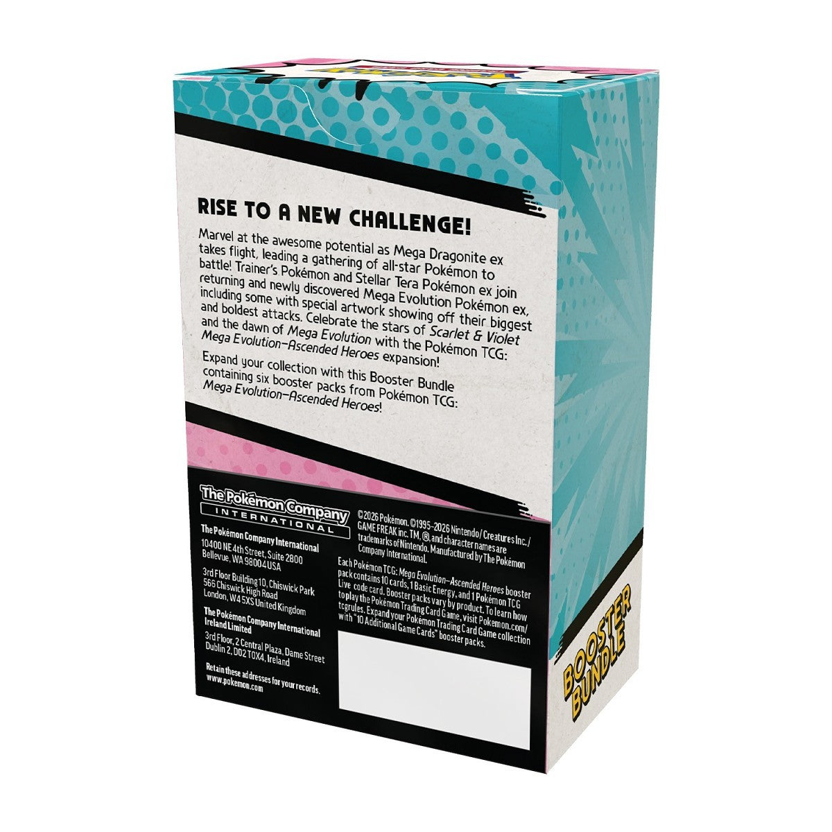 Pokémon TCG: Mega Evolution - Ascended Heroes Booster Bundle