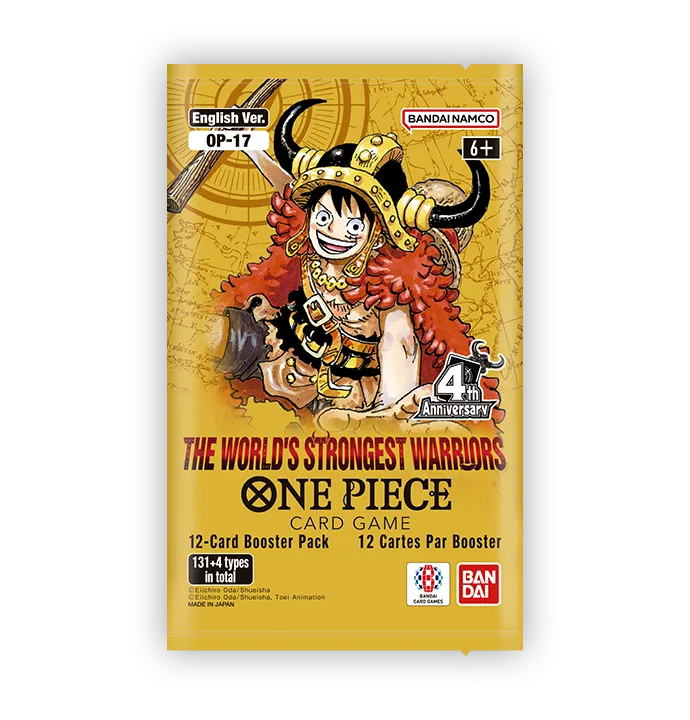ONE PIECE Card Game: The World's Strongest Warriors (OP-17) Booster Box