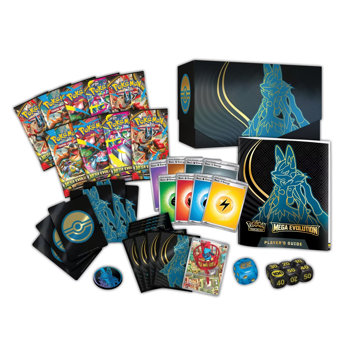 Pokémon TCG: Mega Evolution Elite Trainer Box (Mega Lucario)