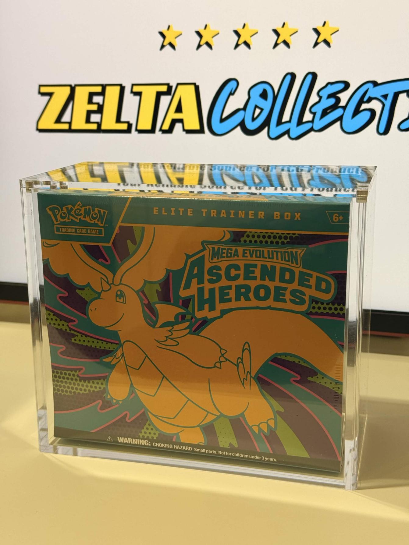 Acrylic Display Case  - Elite Trainer Box