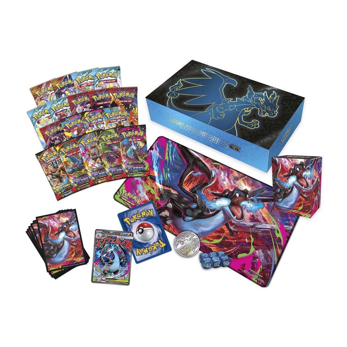 Pokémon TCG: Mega Charizard X ex Ultra Premium Collection