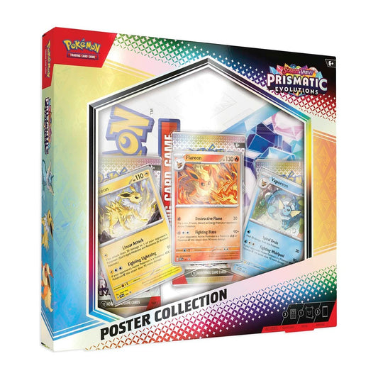 Pokémon TCG: Scarlet & Violet - Prismatic Evolutions Poster Collection