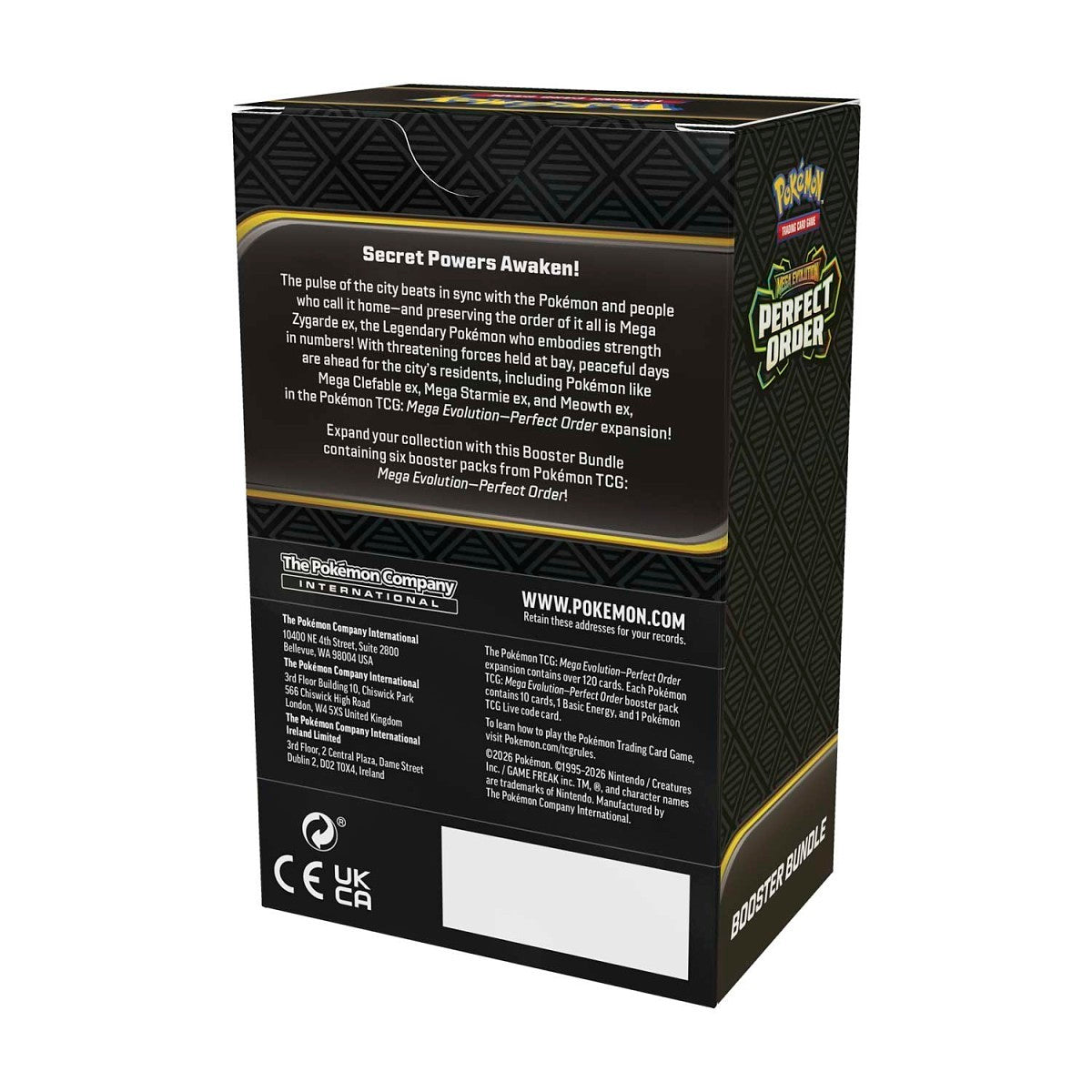 Pokémon TCG: Mega Evolution - Perfect Order Booster Bundle