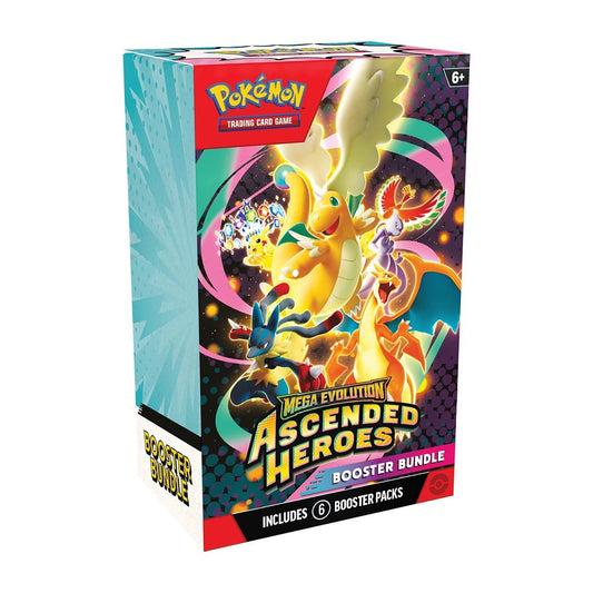 Pokémon TCG: Mega Evolution - Ascended Heroes Booster Bundle