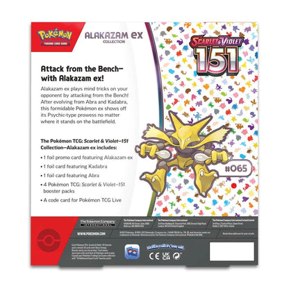 Pokémon TCG: Scarlet & Violet - 151 Collection Alakazam ex