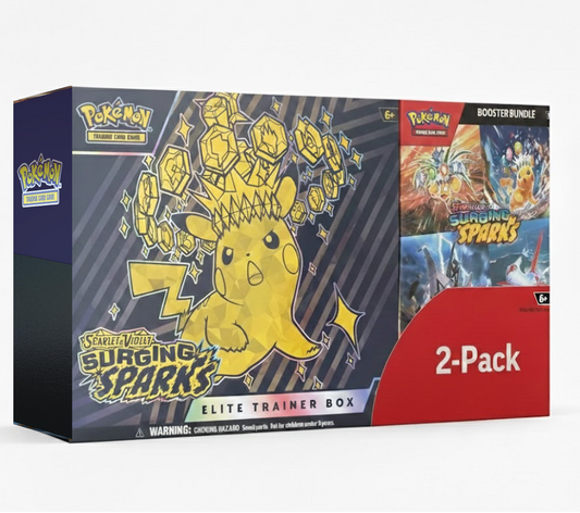 Pokémon TCG: Scarlet & Violet Surging Sparks Costco 2-Pack Bundle