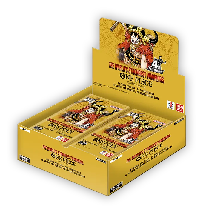 ONE PIECE Card Game: The World's Strongest Warriors (OP-17) Booster Box