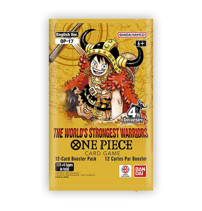 ONE PIECE Card Game: The World's Strongest Warriors (OP-17) Booster Box